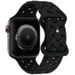 Beline pasek Apple Watch Silicone Woven 38/40/41mm czarny /black box