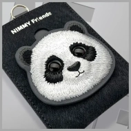 Nimmy portfel na karty czarny/black Big Eyed Pet 2.0 Panda