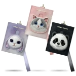 Nimmy portfel na karty fioletowy-purple Big Eyed Pet 2.0 Rabbit-6.webp