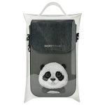 Nimmy torebka na telefon czarny-black Big Eyed Pet 2.0 Panda-3.webp