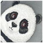 Nimmy torebka na telefon czarny-black Big Eyed Pet 2.0 Panda-4.webp