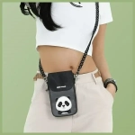 Nimmy torebka na telefon czarny-black Big Eyed Pet 2.0 Panda-8.webp