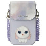 Nimmy torebka na telefon fioletowy-purple Big Eyed Pet 2.0 Rabbit-1.webp