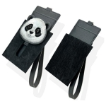 Nimmy Zestaw 3w1 torebka na telefon plus portfel plus etui na lokalizator czarny-black Big Eyed Pet 2.0 Panda-6.jpg