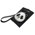 Nimmy Zestaw 3w1 torebka na telefon plus portfel plus etui na lokalizator czarny-black Big Eyed Pet 2.0 Panda-7.jpg
