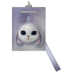 Nimmy Zestaw 3w1 torebka na telefon plus portfel plus etui na lokalizator fioletowy-purple Big Eyed Pet 2.0 Rabbit-5.webp