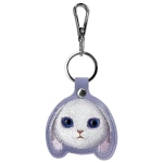 Nimmy Zestaw 3w1 torebka na telefon plus portfel plus etui na lokalizator fioletowy-purple Big Eyed Pet 2.0 Rabbit-6.webp