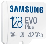 Karta pamięci Samsung microSDXC EVO Plus 2024 128 GB A2 V30 U3 UHS-I (160 MB/s) + adapter SD