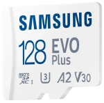 Karta pamięci Samsung microSDXC EVO Plus 2024 128 GB A2 V30 U3 UHS-I (160 MB/s) + adapter SD