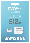 Karta pamięci Samsung microSDXC EVO Plus 2024 512 GB A2 V30 U3 UHS-I (160 MB/s) + adapter SD