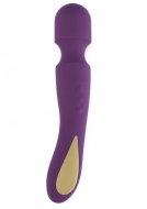 Stymulator - masażer łechtaczki - różdżka - led 7 trybów - 23 cm - purple