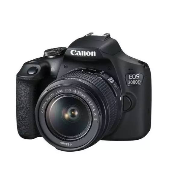 Aparat Canon EOS 2000D + EF-S 18-55mm IS II + EF 50mm f/1.8 STM