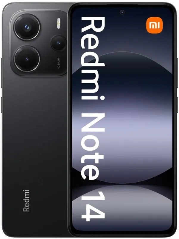 Xiaomi Redmi Note 14 4G 6/128 GB Midnight Black