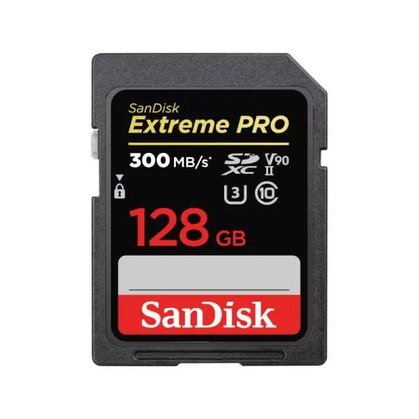 Karta pamięci SanDisk 128GB SDXC Extreme Pro 300MB/s UHS-II V90