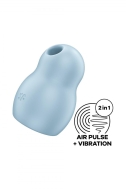 Stymulator powietrzny - Satisfyer Pro To Go 1 - błękitny
