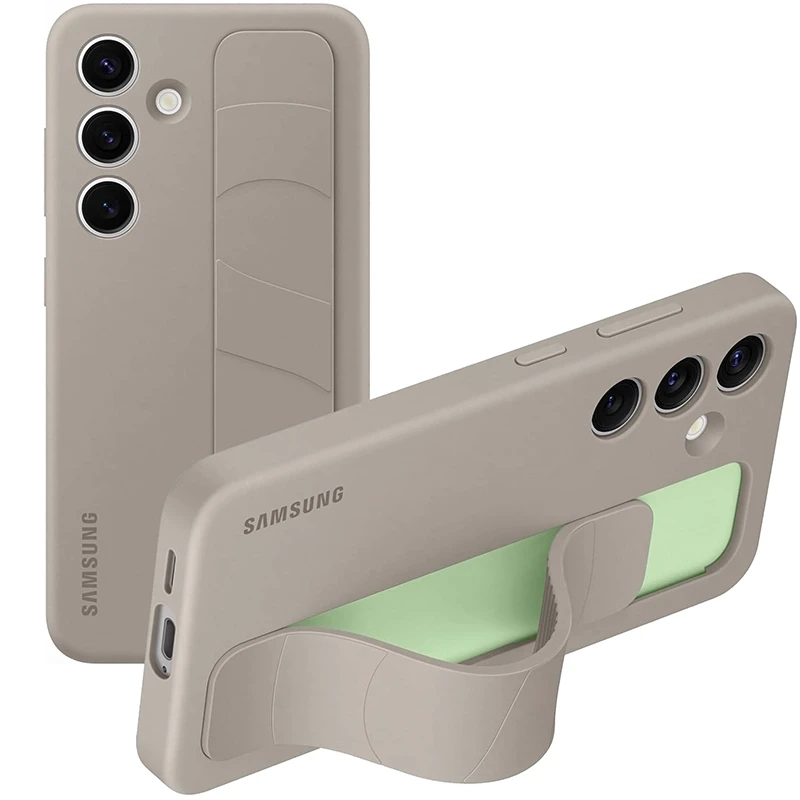 Etui Samsung Standing Grip Case do Galaxy S24 Taupe