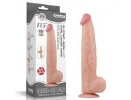 King Sized Sliding Skin Dual Layer Dong 13,5''