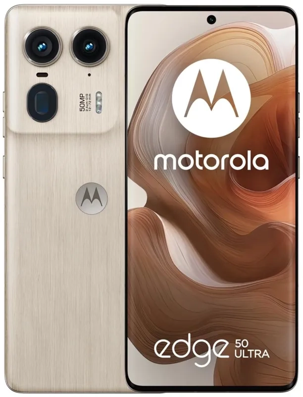 Motorola edge 50 Ultra 5G 16 GB/1 TB Beżowy - Nordic Wood