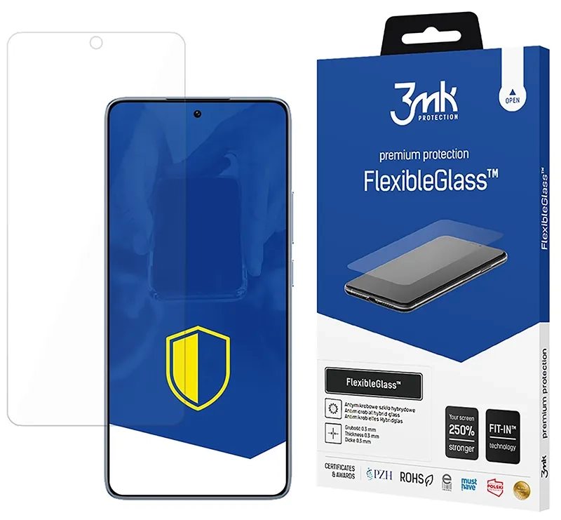 Nietłukące szkło hybrydowe na Xiaomi 14T / 14T Pro - 3mk FlexibleGlass