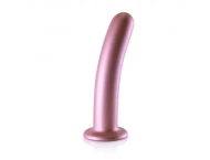 Gładkie silikonowe dildo do stymulacji punktu G – 7'' / 17 cm