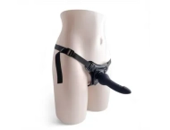 Uprząż paski strapon dla kobiet z penisem dildo 14 cm