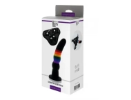 Strap-on na szelkach z silikonowym dildo
