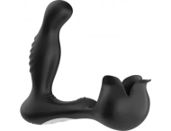 Wibrujący masażer prostaty jąder 2*9 trybów 15cm