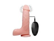 Realistyczny Penis z Wyżylowanym Trzonem 21 cm