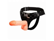Majtki z Klamrą z Odczepianym Gumowym Dildo 17,5 cm