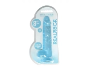 Dildo Gumowe Silikonowe Żylaste z Przyssawką 21 cm