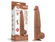 13.5" King Sized Sliding Skin Dual Layer Dong Brown