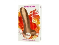 Długie Dildo Mocna Przyssawka Gruby Trzon Sex 23 cm