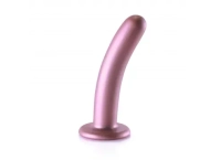 Smooth Silicone G-Spot Dildo 6" 14,5 cm