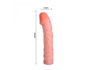 Realistyczne Dildo Penis Członek do Strap-On 19 cm