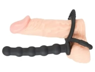 Podwójny Pierścień Penis Jądra Sex Koraliki Analne