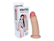 Realistyczny Naturalny Penis Dildo z Cyberskóry 18 cm