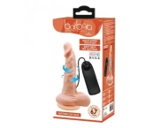 Penis z Jądrami Wibrujące Dildo z Przyssawką Mocne