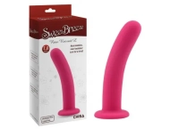 Dildo Proste Unisex Analne Waginalne StrapOn 17 cm