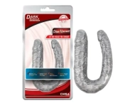 Dildo Podwójne Analne Waginalne Realistyczne 17 cm