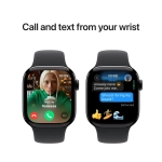Apple Watch Series 10 (2024) GPS + Cellular 42 mm koperta aluminiowa Jet Black + pasek Black Sport Band S/M