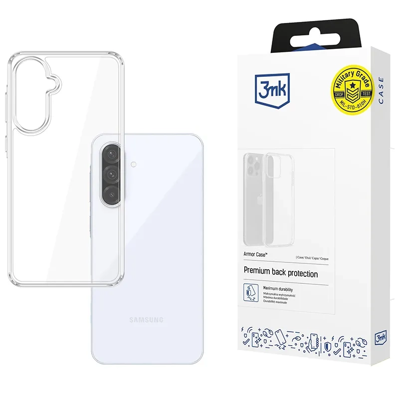 Pancerne etui do Samsung Galaxy A36 / A56 3mk Armor Case przezroczyste