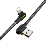 Kabel kątowy USB-A / Lightning Mcdodo CA-4673 1,8 m czarny