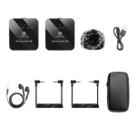 System mikrofonów bezprzewodowych Puluz Wireless Lavalier Microfone (2 TX + 1 RX)