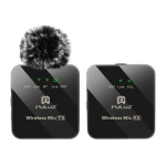 System mikrofonów bezprzewodowych Puluz Wireless Lavalier Microfone (1 TX + 1 RX)