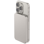 Powerbank mini Beline Cellline 5000 mAh Qi2 15 W Szary - Gray