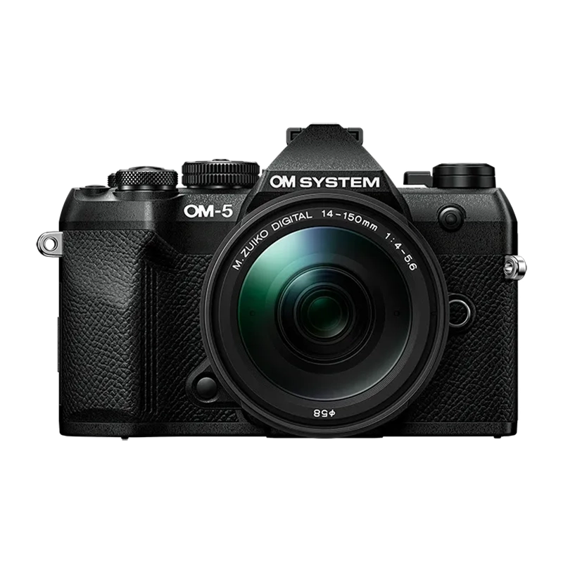 Aparat OM SYSTEM OM-5 Mark II Body Czarne + Obiektyw 14-150mm F4.0-5.6 II