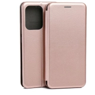 Etui Beline Book Magnetic do Samsung A17 5G Różowo-złote