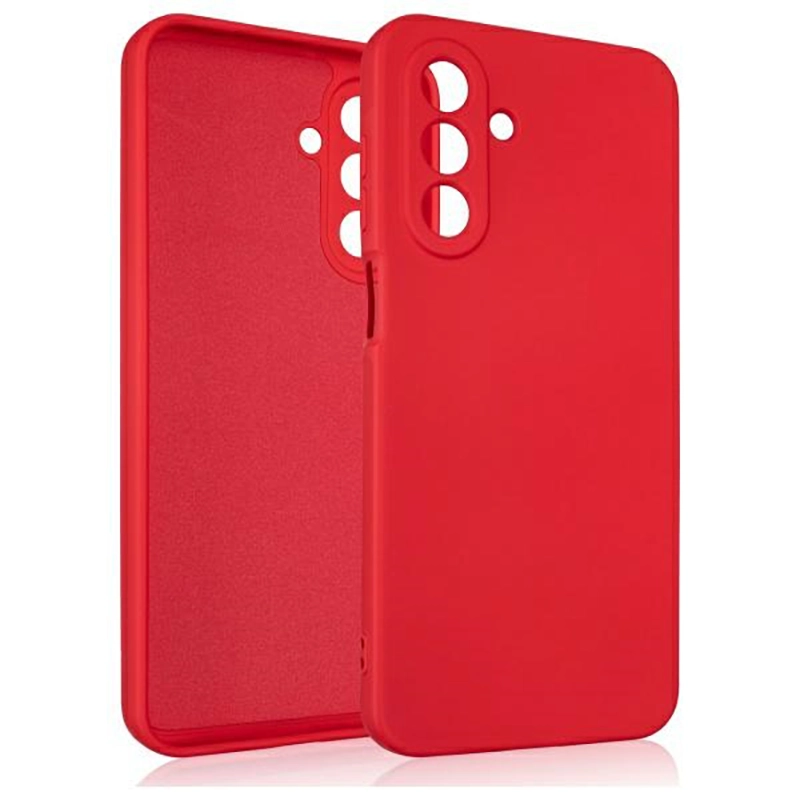 Etui Beline Silicone do Samsung Galaxy A17 4G Czerwone