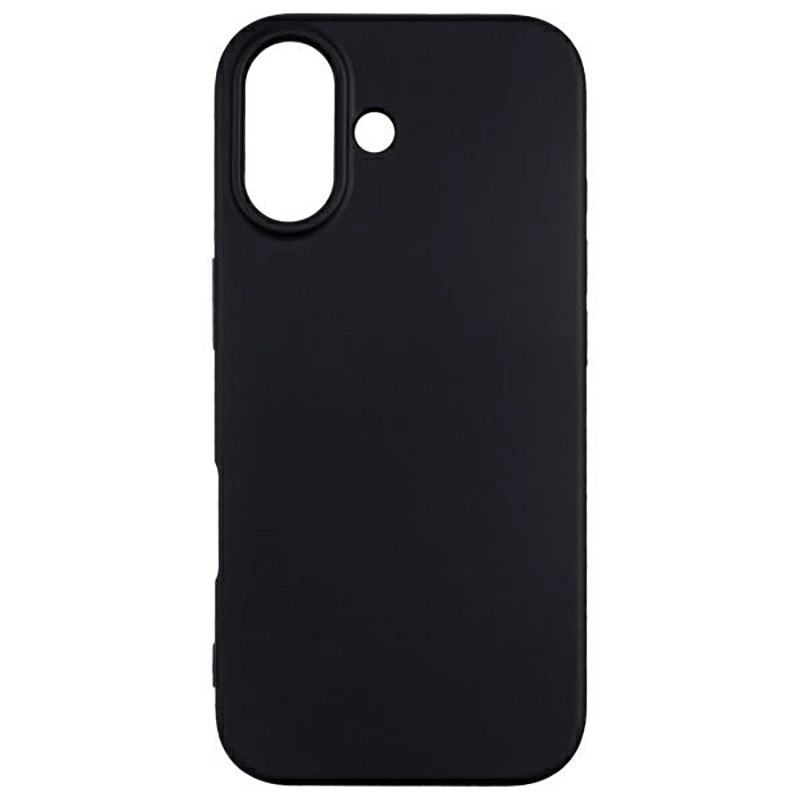 Etui Beline Silicone do iPhone 17 Czarny - Black