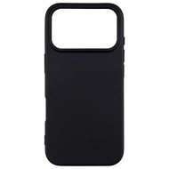 Etui Beline Silicone do iPhone 17 Pro Czarny - Black